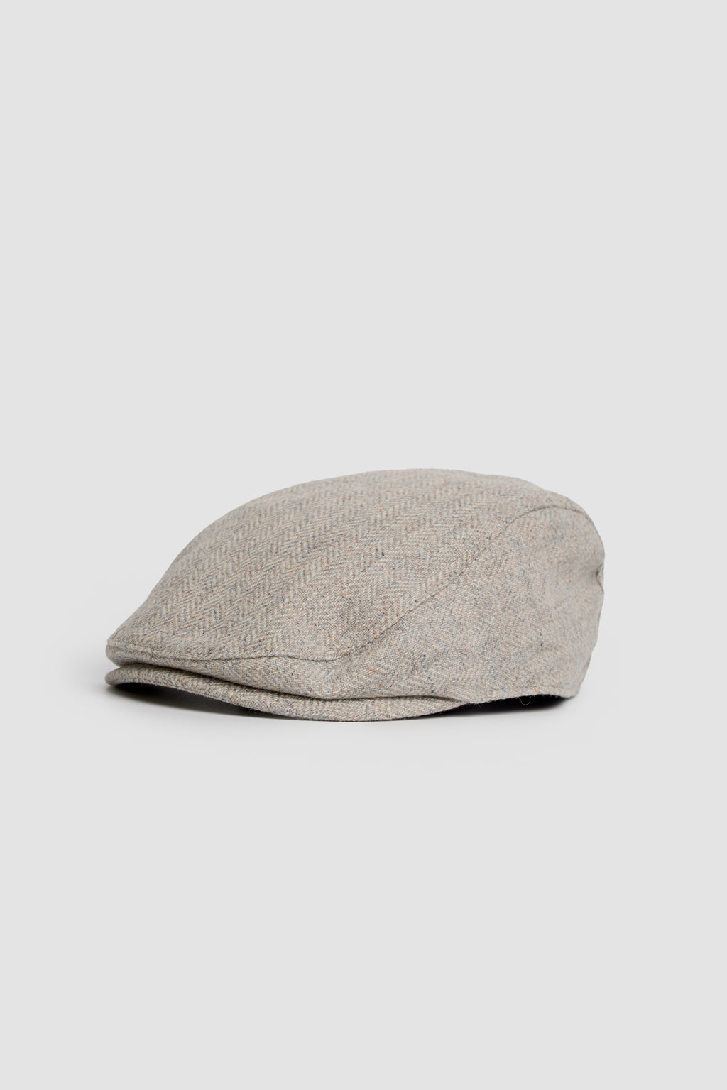 Parelmoer Grijs Tweed Cap