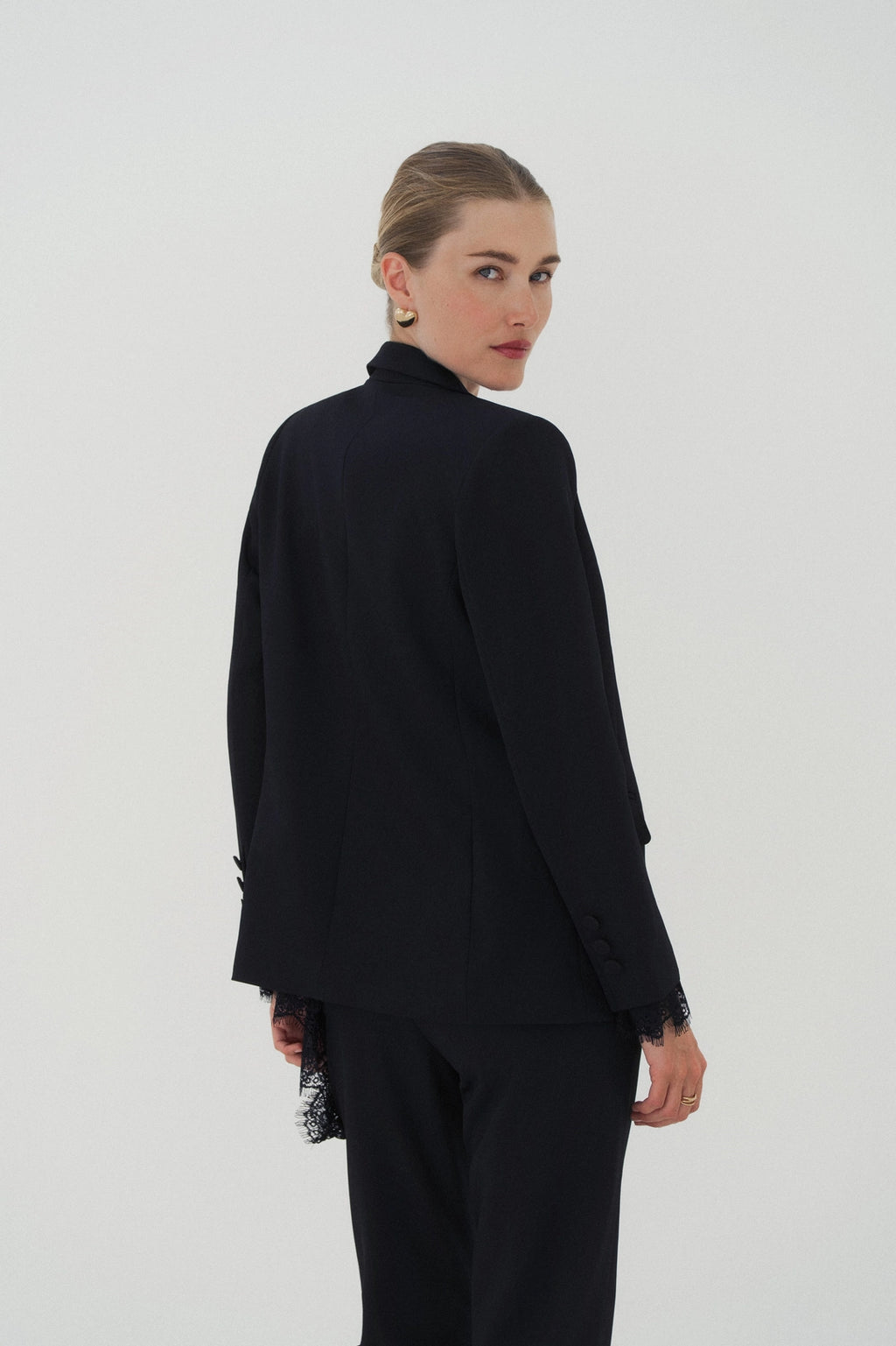 Tuxedo Blazer Zwart