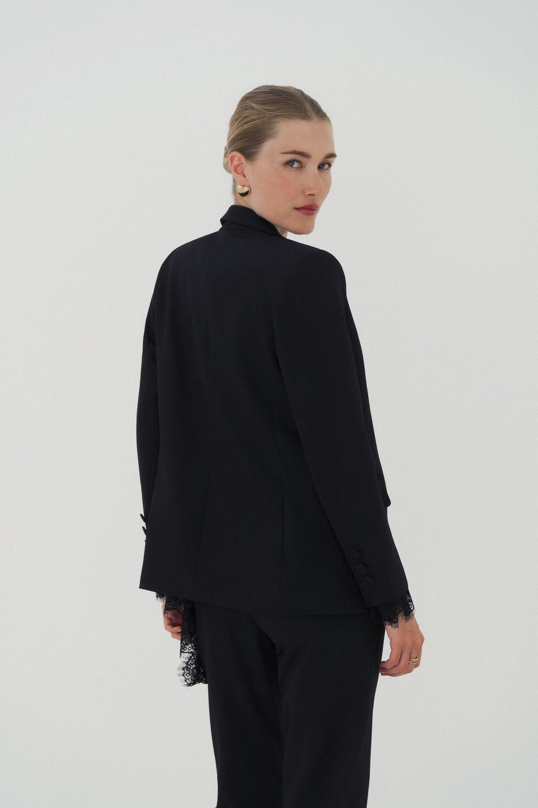 Tuxedo Blazer Zwart