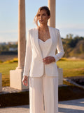 Ivory Blazer met Parels