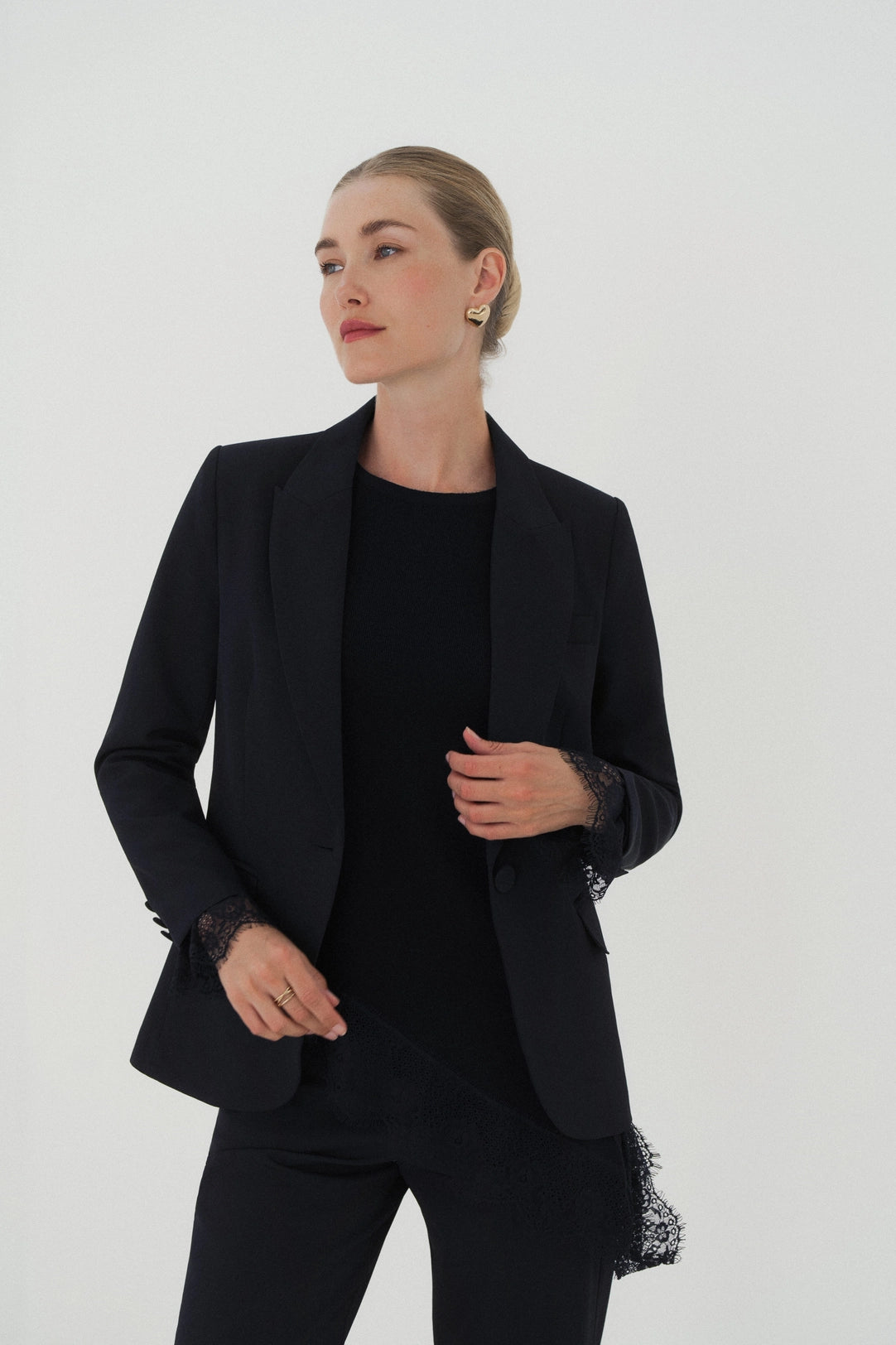 Tuxedo Blazer Zwart