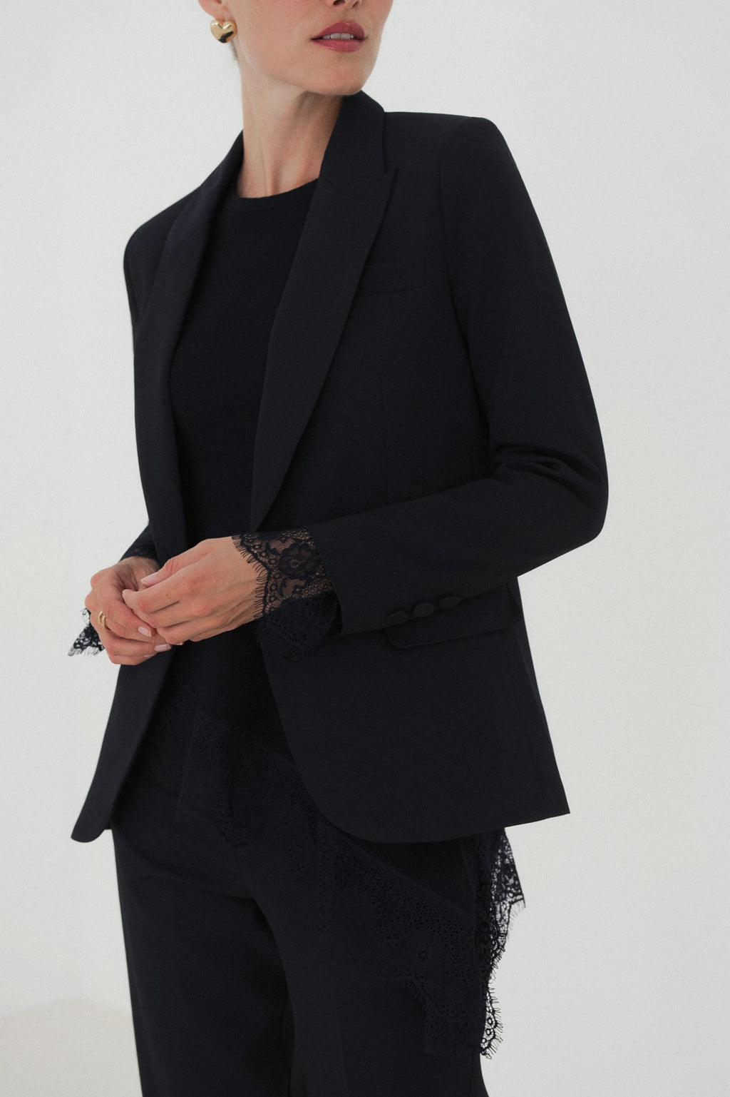 Tuxedo Blazer Zwart