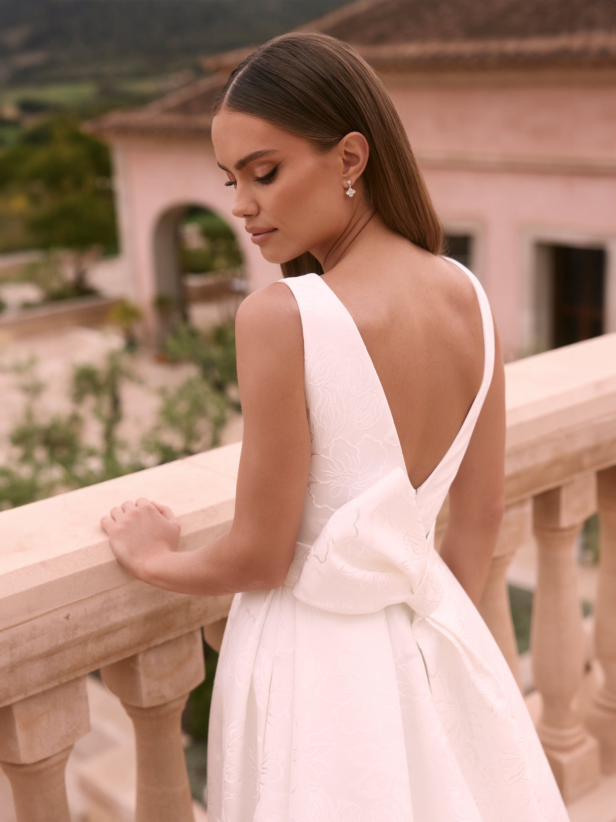 Luxe Prinses Trouwjurk van Jacquard